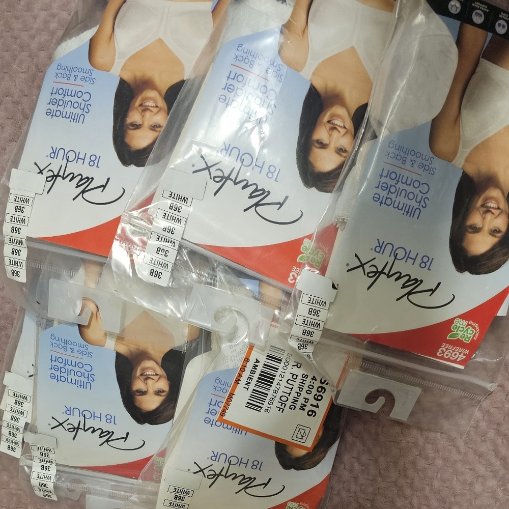 Playtex Bra's (6 ea.)